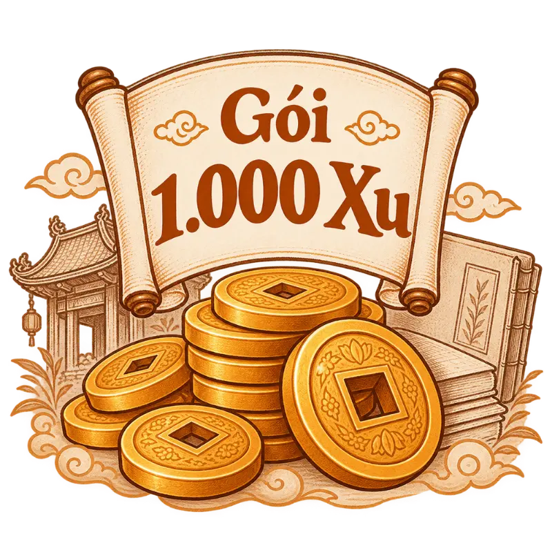 Gói 1000 xu Gói 1000 xu