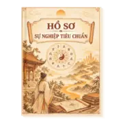 Ảnh sản phẩm hồ sơ luận giải sự nghiệp tiêu chuẩn